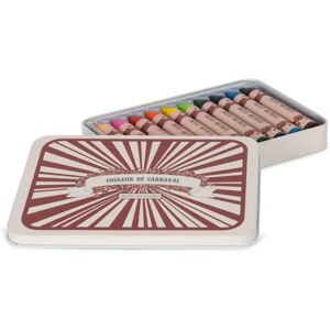 Konges Sløjd Crayons en cire naturelle Carnaval - Boite de 10 Rouge taille unique - Publicité Konges Sløjd Crayons en cire naturelle Carnaval - Boite de 10 Rouge taille unique - Publicité
