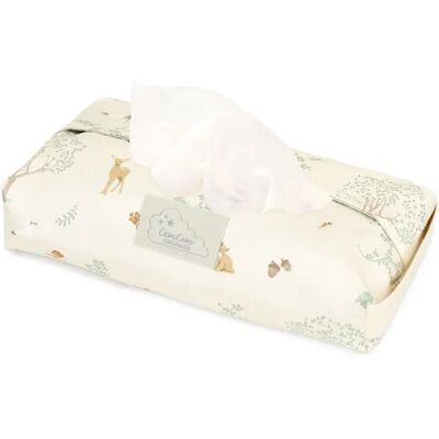 Cam Cam Etui pour lingettes Woodland Ecru taille unique - Publicité Cam Cam Etui pour lingettes Woodland Ecru taille unique - Publicité