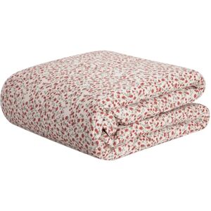 garbo&friends Couverture matelassée Royal Cress en percale de coton Rouge 140x200 - Publicité garbo&friends Couverture matelassée Royal Cress en percale de coton Rouge 140x200 - Publicité
