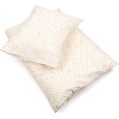 Konges Sløjd Parure de lit Cherry Dot Rose 100x140 - Publicité Konges Sløjd Parure de lit Cherry Dot Rose 100x140 - Publicité