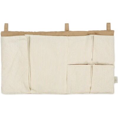 Cam Cam Pochette pour lit à barreaux rayée Camel taille unique - Publicité Cam Cam Pochette pour lit à barreaux rayée Camel taille unique - Publicité