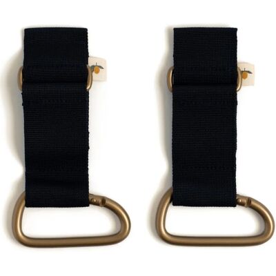 Konges Sløjd Attaches pour poussette - Set de 2 Bleu marine taille unique - Publicité Konges Sløjd Attaches pour poussette - Set de 2 Bleu marine taille unique - Publicité