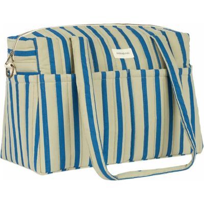 Nobodinoz Sac pour poussette Stories Bleu taille unique - Publicité Nobodinoz Sac pour poussette Stories Bleu taille unique - Publicité