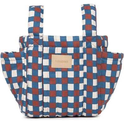 Nobodinoz Sac organiseur pour poussette Hyde Park Mosaic Bleu taille unique - Publicité Nobodinoz Sac organiseur pour poussette Hyde Park Mosaic Bleu taille unique - Publicité