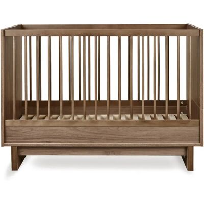 Quax Lit bébé Kyo 70x120 Noyer taille unique - Publicité Quax Lit bébé Kyo 70x120 Noyer taille unique - Publicité