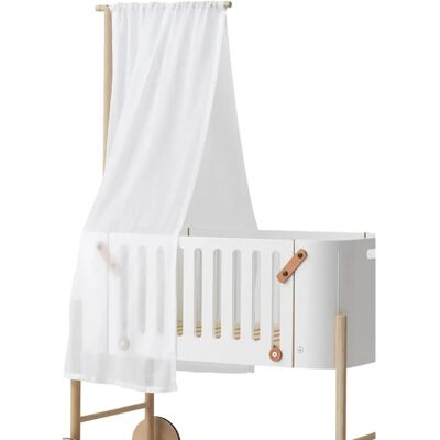 Oliver Furniture Ciel de lit pour cododo Wood Blanc taille unique - Publicité Oliver Furniture Ciel de lit pour cododo Wood Blanc taille unique - Publicité