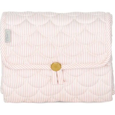 Cam Cam Matelas à langer de voyage Classic Stripes Rose taille unique - Publicité Cam Cam Matelas à langer de voyage Classic Stripes Rose taille unique - Publicité