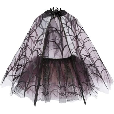 Great Pretenders Cape et tutu Toile d'araignée Violet 4/6 ans - Publicité Great Pretenders Cape et tutu Toile d'araignée Violet 4/6 ans - Publicité