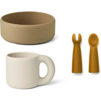 Liewood Set de vaisselle Lise - Set de 4 Beige taille unique - Publicité Liewood Set de vaisselle Lise - Set de 4 Beige taille unique - Publicité