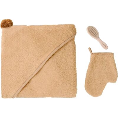 Nobodinoz Accessoires de bain So Cute - Set de 3 Camel taille unique - Publicité Nobodinoz Accessoires de bain So Cute - Set de 3 Camel taille unique - Publicité