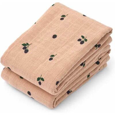 Liewood Langes Lewis - Set de 2 Mini Berry/Pale tuscany taille unique - Publicité Liewood Langes Lewis - Set de 2 Mini Berry/Pale tuscany taille unique - Publicité