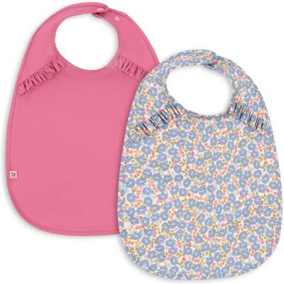Konges Sløjd Bavoirs à volants Rosier - Set de 2 Rose taille unique - Publicité Konges Sløjd Bavoirs à volants Rosier - Set de 2 Rose taille unique - Publicité