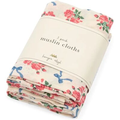 Konges Sløjd Langes en coton bio Bella Rosita - Set de 3 Rose taille unique - Publicité Konges Sløjd Langes en coton bio Bella Rosita - Set de 3 Rose taille unique - Publicité