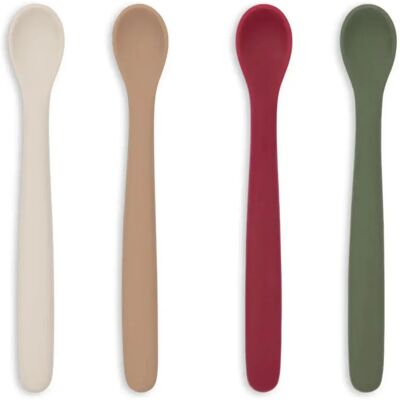 Konges Sløjd Cuillères pour bébé - Set de 4 Multicolore taille unique - Publicité Konges Sløjd Cuillères pour bébé - Set de 4 Multicolore taille unique - Publicité