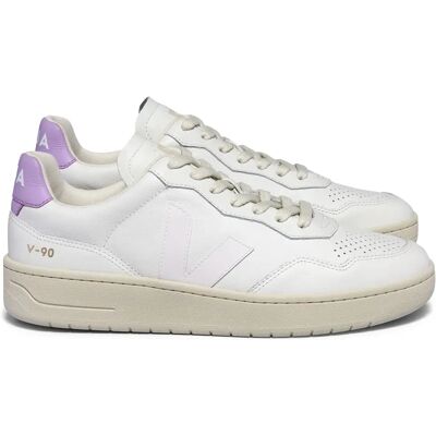 Veja Baskets V-90 Made in Portugual Violet 36 - Publicité Veja Baskets V-90 Made in Portugual Violet 36 - Publicité