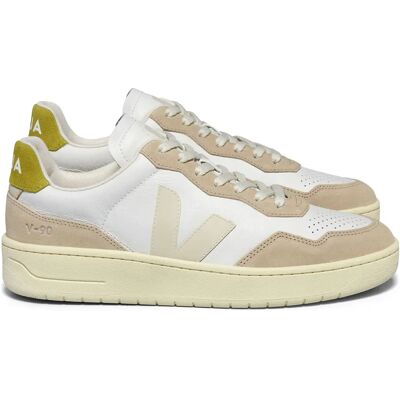 Veja Baskets V-90 Made in Portugual Jaune 35 - Publicité Veja Baskets V-90 Made in Portugual Jaune 35 - Publicité