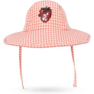 Konges Sløjd Chapeau de Bain Etta Carreaux Fraises Rose 6/9 mois - Publicité Konges Sløjd Chapeau de Bain Etta Carreaux Fraises Rose 6/9 mois - Publicité
