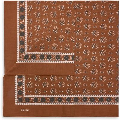 Soeur Foulard Classique Coton Caramel taille unique - Publicité Soeur Foulard Classique Coton Caramel taille unique - Publicité