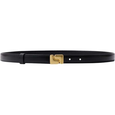 Soeur Ceinture Ninon Mini Cuir Noir 70 cm - Publicité Soeur Ceinture Ninon Mini Cuir Noir 70 cm - Publicité