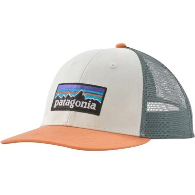 Patagonia Casquette P-6 Logo LoPro Trucker Coton Bio Blanc cassé taille unique - Publicité Patagonia Casquette P-6 Logo LoPro Trucker Coton Bio Blanc cassé taille unique - Publicité