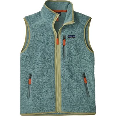 Patagonia Gilet Sans Manches Polaire Retro Pile Bleu Clair S - Publicité Patagonia Gilet Sans Manches Polaire Retro Pile Bleu Clair S - Publicité