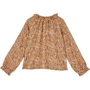 Emile et Ida Blouse Cachemire Collerette Camel 10 ans - Publicité Emile et Ida Blouse Cachemire Collerette Camel 10 ans - Publicité