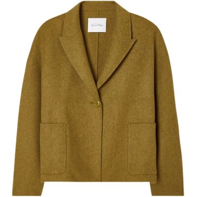 American Vintage Manteau Court Boule Dadoulove Laine Camel XS/S - Publicité American Vintage Manteau Court Boule Dadoulove Laine Camel XS/S - Publicité