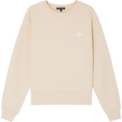 Soeur Sweat Donatien Coton Bio Crème XS / FR 34 - Publicité Soeur Sweat Donatien Coton Bio Crème XS / FR 34 - Publicité