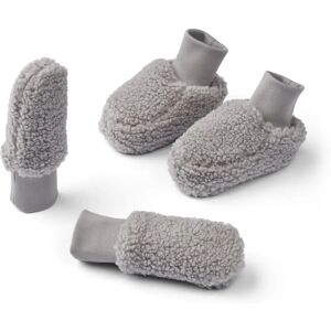 Liewood Chaussons + Mitaines Coton Bio Matière Recyclée Façon Fourrure Osman Gris 9/12 mois - Publicité Liewood Chaussons + Mitaines Coton Bio Matière Recyclée Façon Fourrure Osman Gris 9/12 mois - Publicité