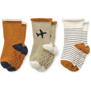 Liewood Lot 3 Chaussettes Antidérapantes Eloy Camel 17/18 - Publicité Liewood Lot 3 Chaussettes Antidérapantes Eloy Camel 17/18 - Publicité