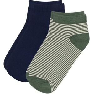 Petit Bateau Lot 2 Chaussettes Rayées Vert kaki 23/26 - Publicité Petit Bateau Lot 2 Chaussettes Rayées Vert kaki 23/26 - Publicité