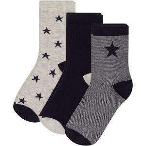 Petit Bateau Lot 3 Chaussettes Etoiles Bleu marine 23/26 - Publicité Petit Bateau Lot 3 Chaussettes Etoiles Bleu marine 23/26 - Publicité