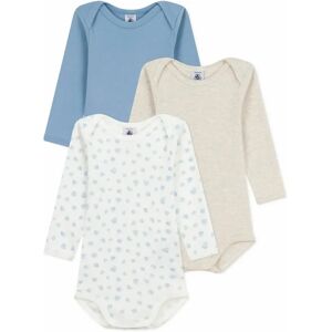Petit Bateau Lot 3 Bodies Cœurs Coton Bio Bleu 3 mois - Publicité Petit Bateau Lot 3 Bodies Cœurs Coton Bio Bleu 3 mois - Publicité