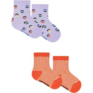 Bobo Choses Lot de 2 Paires de Chaussettes Coton Bio Orange 17/19 - Publicité Bobo Choses Lot de 2 Paires de Chaussettes Coton Bio Orange 17/19 - Publicité