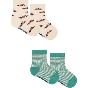 Bobo Choses Lot de 2 Paires de Chaussettes Voitures Coton Bio Beige 14/16 - Publicité Bobo Choses Lot de 2 Paires de Chaussettes Voitures Coton Bio Beige 14/16 - Publicité