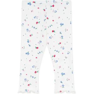 Petit Bateau Legging Côtelé Fleuri Blanc 6 mois - Publicité Petit Bateau Legging Côtelé Fleuri Blanc 6 mois - Publicité