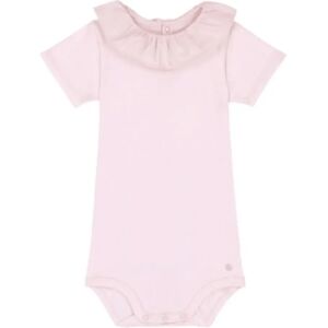 Petit Bateau Body Collerette Coton Bio Rose pâle 3 mois - Publicité Petit Bateau Body Collerette Coton Bio Rose pâle 3 mois - Publicité