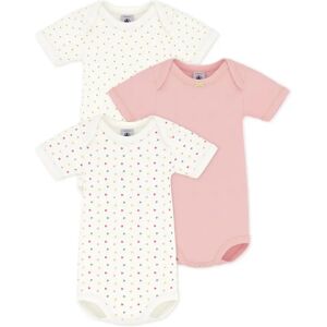 Petit Bateau Lot 3 Bodies Mini Cœurs Coton Bio Blanc 3 mois - Publicité Petit Bateau Lot 3 Bodies Mini Cœurs Coton Bio Blanc 3 mois - Publicité