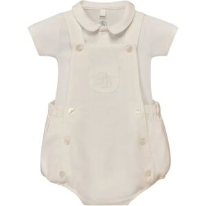 Petit Bateau Ensemble Body et Salopette Lin et Coton Bio Blanc 3 mois - Publicité Petit Bateau Ensemble Body et Salopette Lin et Coton Bio Blanc 3 mois - Publicité