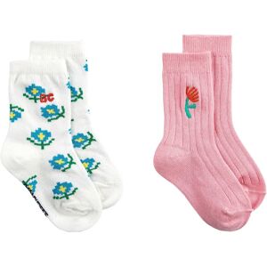 Bobo Choses Lot de 2 Paires de Chaussettes Fleuries Coton Bio Rose 17/19 - Publicité Bobo Choses Lot de 2 Paires de Chaussettes Fleuries Coton Bio Rose 17/19 - Publicité
