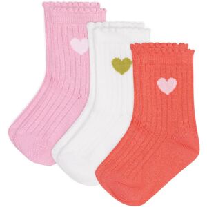 Petit Bateau Lot de 3 Paires de Chaussettes Côtelées Rose 15/18 - Publicité Petit Bateau Lot de 3 Paires de Chaussettes Côtelées Rose 15/18 - Publicité
