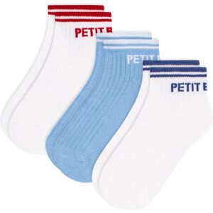 Petit Bateau Lot de 3 Paires de Chaussettes Basses Sport Blanc 23/26 - Publicité Petit Bateau Lot de 3 Paires de Chaussettes Basses Sport Blanc 23/26 - Publicité