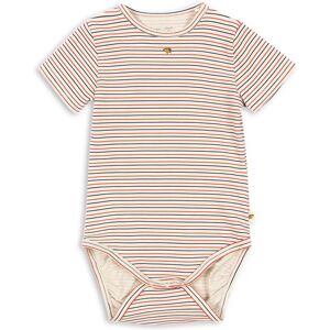 Konges Sløjd Body Manches Courtes Rayé Coton Bio Rouge 18 mois - Publicité Konges Sløjd Body Manches Courtes Rayé Coton Bio Rouge 18 mois - Publicité