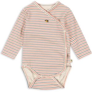 Konges Sløjd Body Manches Longues Rayé Coton Bio Rouge 0/1 mois - Publicité Konges Sløjd Body Manches Longues Rayé Coton Bio Rouge 0/1 mois - Publicité