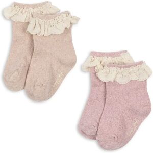 Konges Sløjd Lot de 2 Paires de Chaussettes Pailettées Rose 17/18 - Publicité Konges Sløjd Lot de 2 Paires de Chaussettes Pailettées Rose 17/18 - Publicité