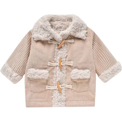 Louise Misha Manteau Velours Côtelé Fourré Façon Fourrure Malawi Beige 10 ans - Publicité Louise Misha Manteau Velours Côtelé Fourré Façon Fourrure Malawi Beige 10 ans - Publicité