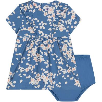 Petit Bateau Ensemble Robe Madona Popeline Bleu 6 mois - Publicité Petit Bateau Ensemble Robe Madona Popeline Bleu 6 mois - Publicité