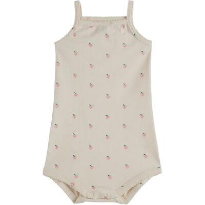 Emile et Ida Body Bretelles Petits Cœurs Rose 6 mois - Publicité Emile et Ida Body Bretelles Petits Cœurs Rose 6 mois - Publicité