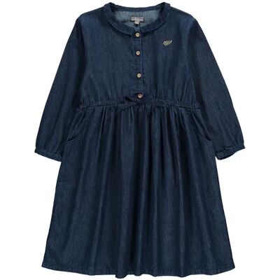 Emile et Ida Robe Chambray Bleu jean 3 mois - Publicité Emile et Ida Robe Chambray Bleu jean 3 mois - Publicité