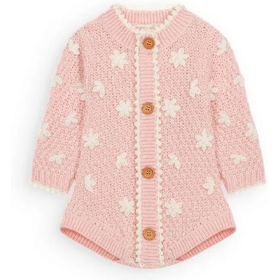 Louise Misha Barboteuse Lilia Laine Rose 3 mois - Publicité Louise Misha Barboteuse Lilia Laine Rose 3 mois - Publicité